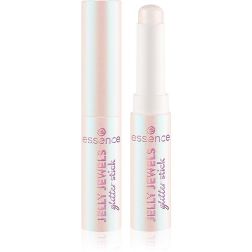 Essence JELLY JEWELS stick za posvjetljivanje s multikromatskim efektom nijansa 01 Frosted Twinkle 2.5 g Slike