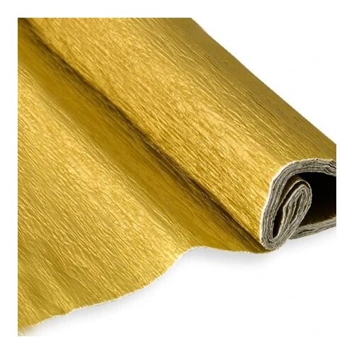 Junior jolly crepe metallic paper krep papir 50 x 200cm - odaberite nijansu zlatna ( 135590 ) Slike