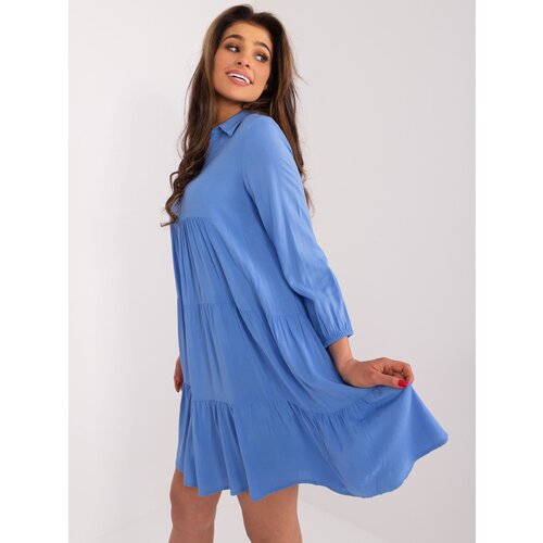 Sublevel Dress-D73761Z30425A-blue Slike