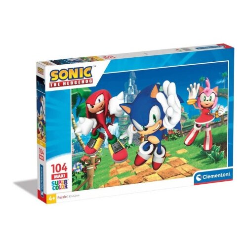 Clementoni puzzle maxi sonic 104 ( CL25764 ) Slike