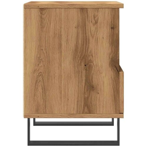 VidaXL Nočna omarica 2 kosa artisan hrast 40x35x50 cm inženirski les Slike