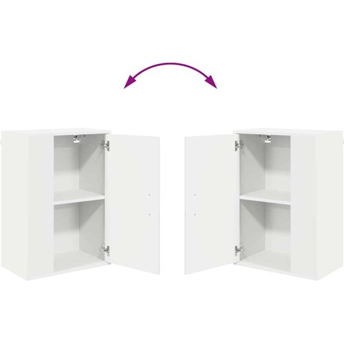 VidaXL Set TV ormarića od 4 dijela 4 pcs Bijela Konstruirano drvo Slike