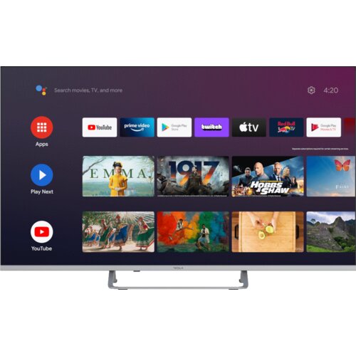 Tesla TV 50E635SUS UHD ANDROID DVB-T/T2/C/S/S2-CI-HDMI-USB HD – Google Assistant-Glasovne komande Cijene