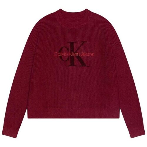 Calvin Klein Jeans Puloverji - Rdeča Cene