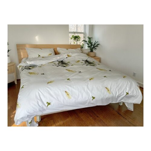  Ranforce posteljina za bračni krevet 200x220cm - Pero ( VLK000502-Pero ) Cene