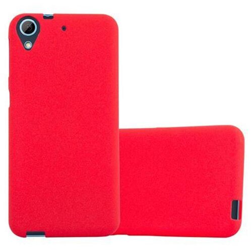  Ohišje, združljiv s HTC v Frost Red - Zaščitni pokrov, narejen iz fleksibilnega silikona TPU, (20570619) Cene