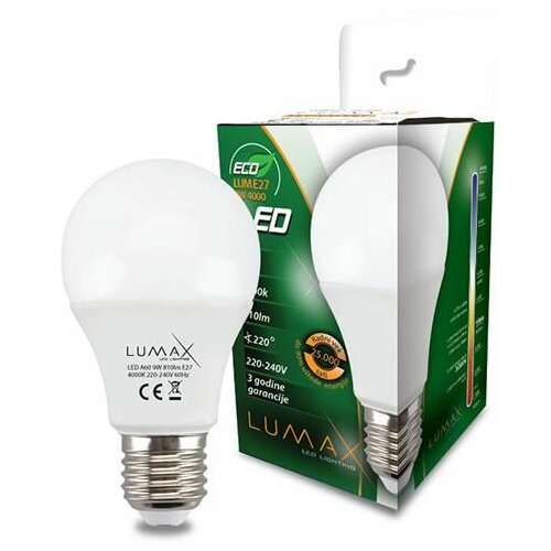 Lumax sijalica LED ECO LUME27-9W 6500K 1/6 ( 004246 ) Cene