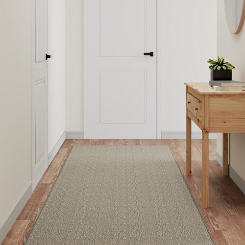  Tepih-staza s izgledom sisala srebrna 80 x 300 cm Cijene