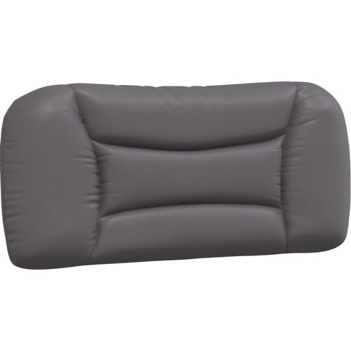 Maison Chic posteljno vzglavje - vzglavna omarica - vzglavna stranica siva 80 cm umetno usnje, (21704025) Cene