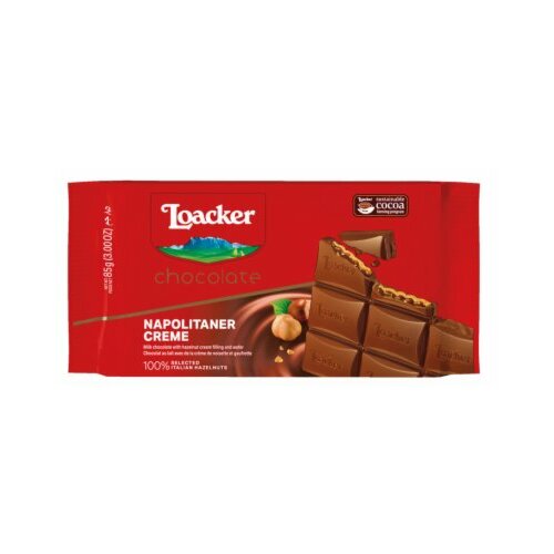 Loacker čokolada napolitanka 85G Slike