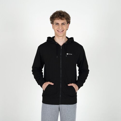 Slazenger Mu&scaron;ki duks sa kapuljačom Logo Full Zip Hoody, Crni Cene