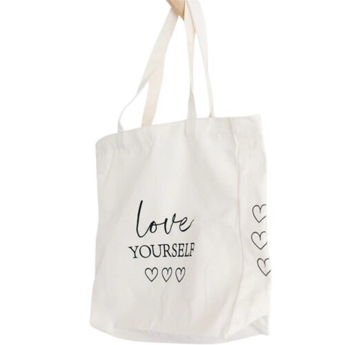  Bombažna vrečka "Love Yourself" - 1 k. Cene