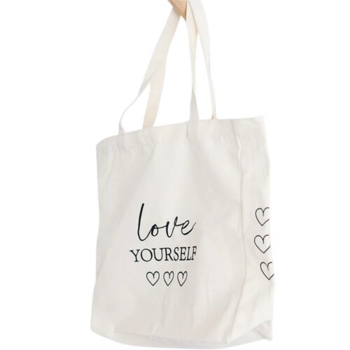  Pamučna torba "Love Yourself" - 1 Kom. Cene