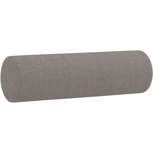  2-dijelni set sofa s jastucima smeđesivi od tkanine Slike