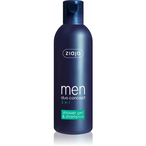 Ziaja Men šampon i gel za tuširanje 2 u 1 za muškarce 300 ml