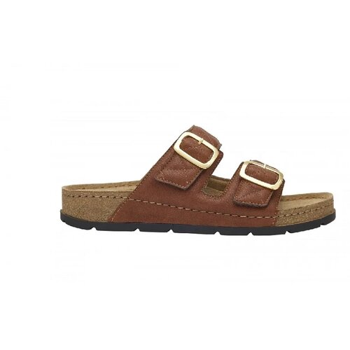 Scholl ženske papuče BORA 2 STRAPS-tobacco Slike