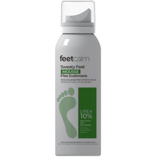 Feetcalm SWeaty Pena za hidrataciju i mirise, 10% Urea, 125 ml Slike