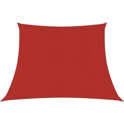 vidaXL Jedro za zaštitu od sunca 160 g/m² crveno 4/5 x 3 m HDPE Cijene