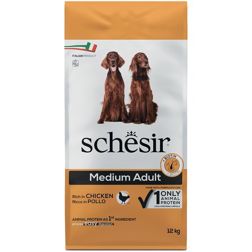 Schesir Dog Medium Adult s piletinom - 2 x 12 kg Cijene