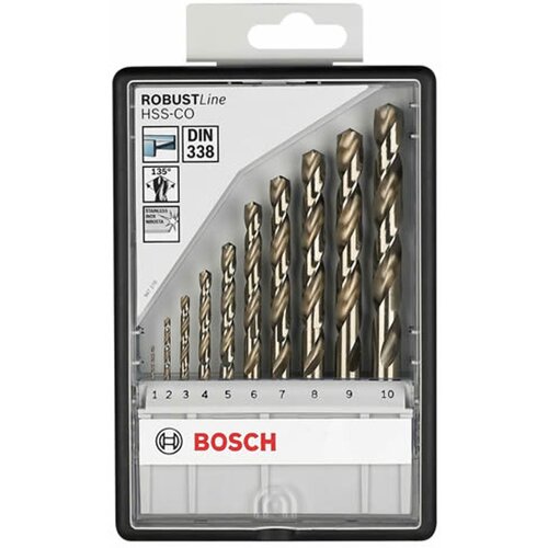 Bosch Robust Line set svrdla za metal HSS-Co Slike