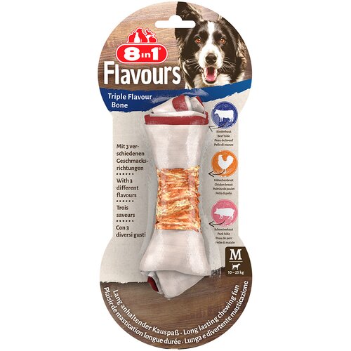8in1 Triple Flavour žvečilne kosti M - 65 g Cijene