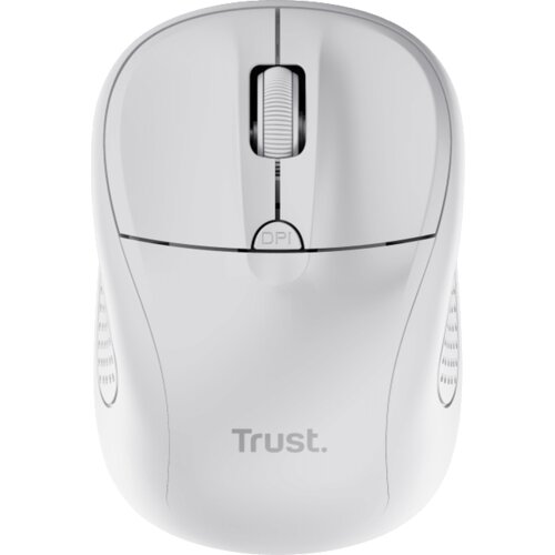 Trust Primo wireless mi&amp;scaron;,bijeli, 1000-1600 dpi, optički, 4 tipke, USB, 6 m wls range Slike