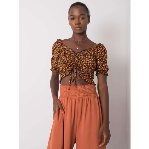RUE PARIS Blouse-RO-BZ-2516-8.28-black-yellow Cene