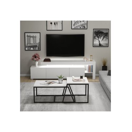 Hanah home set za dnevnu sobu beliz white Slike
