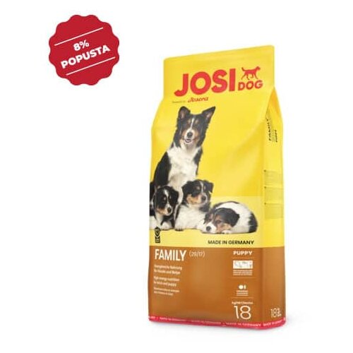Josera hrana za štence - Josi Dog Family 18kg Cene