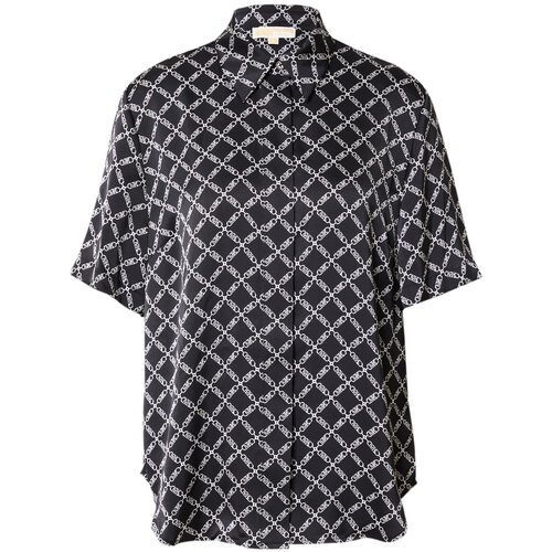 Michael Kors Bluza 'EMPIRE' noćno plava / bijela Cene