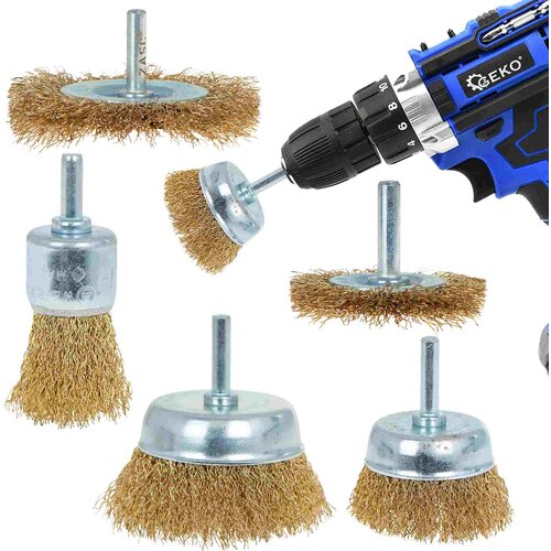  Set 5 žičnih krtač za vijačnike 6mm Cene