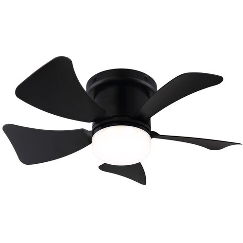  ZEVENTI - LED prigušiva plafonski ventilator MUNDAKA LED/10W/230V crna + daljinski upravljač Cene