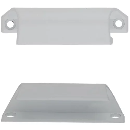 SOLID ELEMENTS Kljuka za balkonska vrata Solid Elements (PVC, bela, 93 mm)