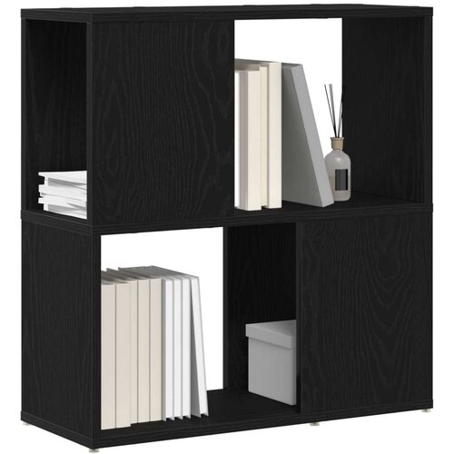  Polica za knjige - Crni hrast 60x24x63 cm od konstruiranog drva Slike