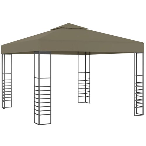 vidaXL Vrtni šotor 3x3 m taupe 180 g/m² Cene