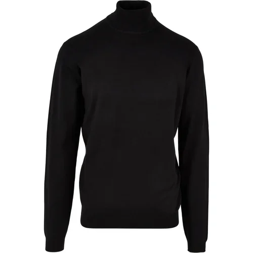 UC Men Knitted Turtleneck Sweater black