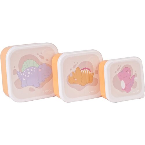 Saro Baby Snack Boxes kutija za užinu Mustard 3 kom Cijene