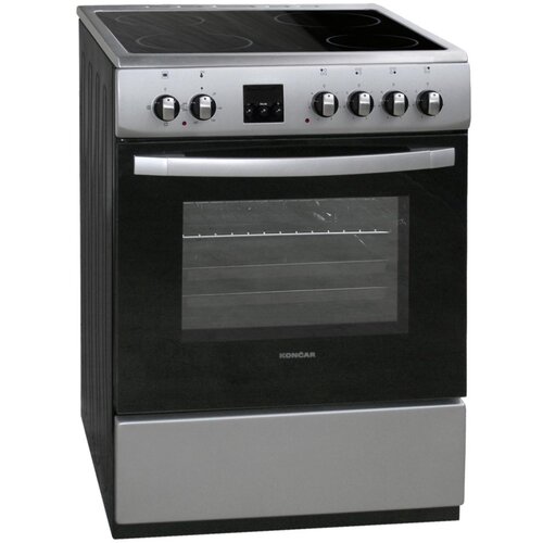 Končar Štednjak 4 staklokeramičke ringle, pećnica, 60cm, INOX – ST 6040 KF.CRU4 Cijene