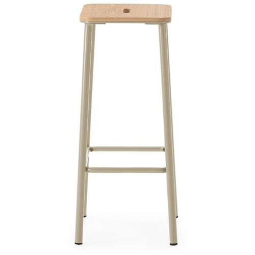 Marckeric Kremno beli barski stoli v kompletu 2 ks (vi&amp;scaron;ina sedeža 65 cm) Abba &amp;ndash; Slike