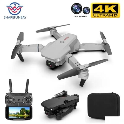  Sklopivi 4K selfie dron S88 sa dve kamere i WiFi FPV letom Cene