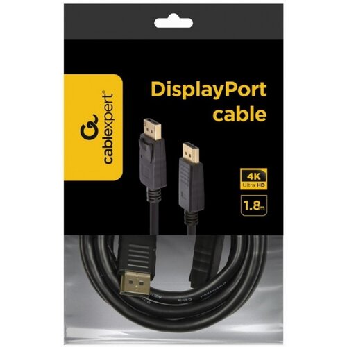 Gembird CC-DP2-6 DisplayPort cable 1.8 m Black Slike
