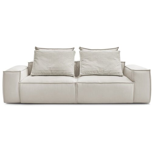 Bobochic Paris Bež sofa od imitacije kože 260 cm Boheme &amp;ndash; Slike