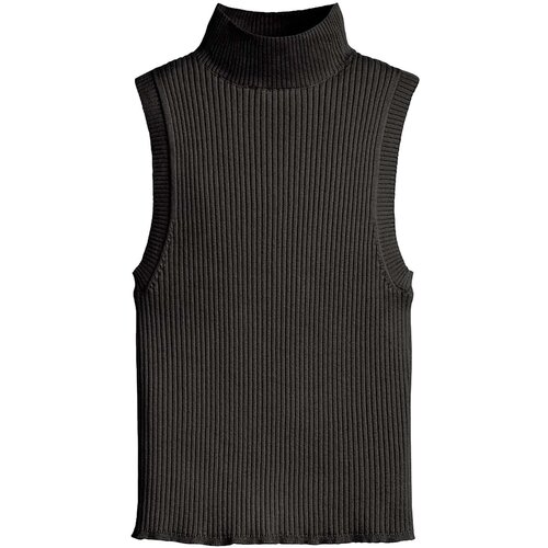 Levi&amp;#039;s Puloverji Tulip Mockneck Tank Črna Slike