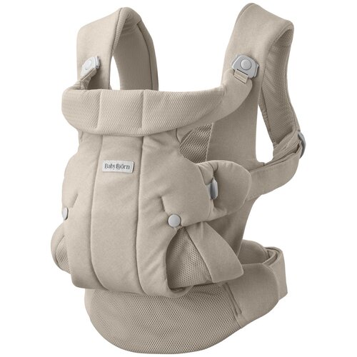 BabyBj&amp;ouml;rn&amp;reg; Nosilka Hold Woven sand grey Slike
