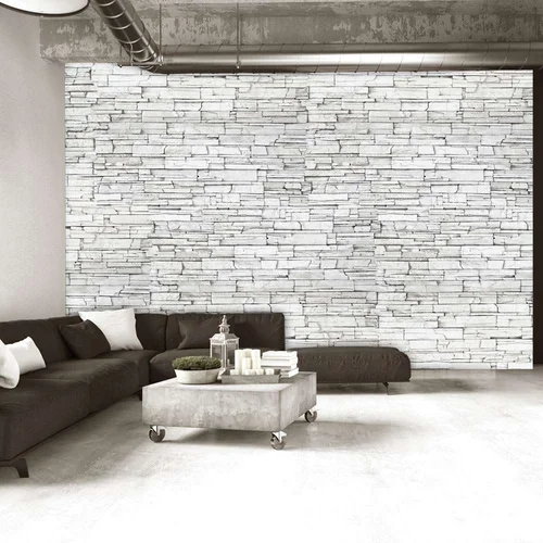  tapeta - White Brick 200x140