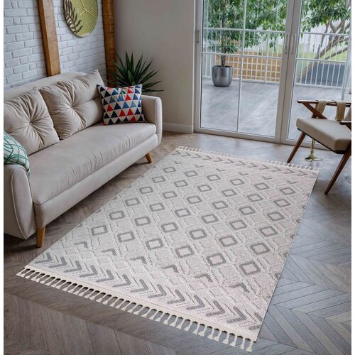 Conceptum Hypnose polka - grey grey carpet (140 x 200) Cene