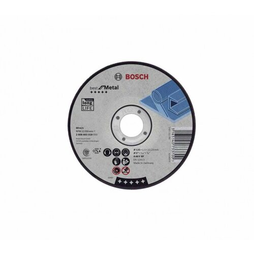 Bosch rezna ploča 125x2,5MM za METAL 527 Cijene