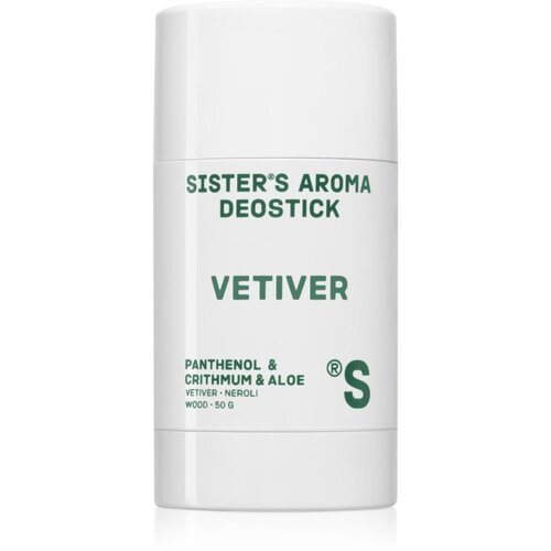 Sister's Aroma Vetiver Deostick trdi deodorant proti neprijetnemu vonju in potenju 50 g Cene