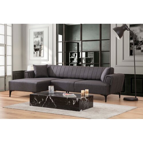 Atelier Del Sofa Kutna sofa Hamlet 95x77x140cm Tamno siva Cene