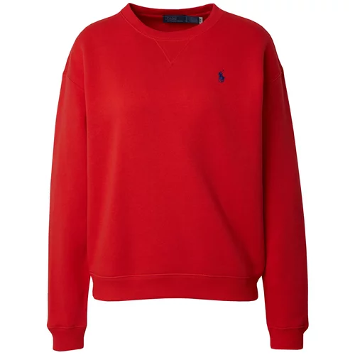 Polo Ralph Lauren Sweater majica ultra morsko plava / krvavo crvena